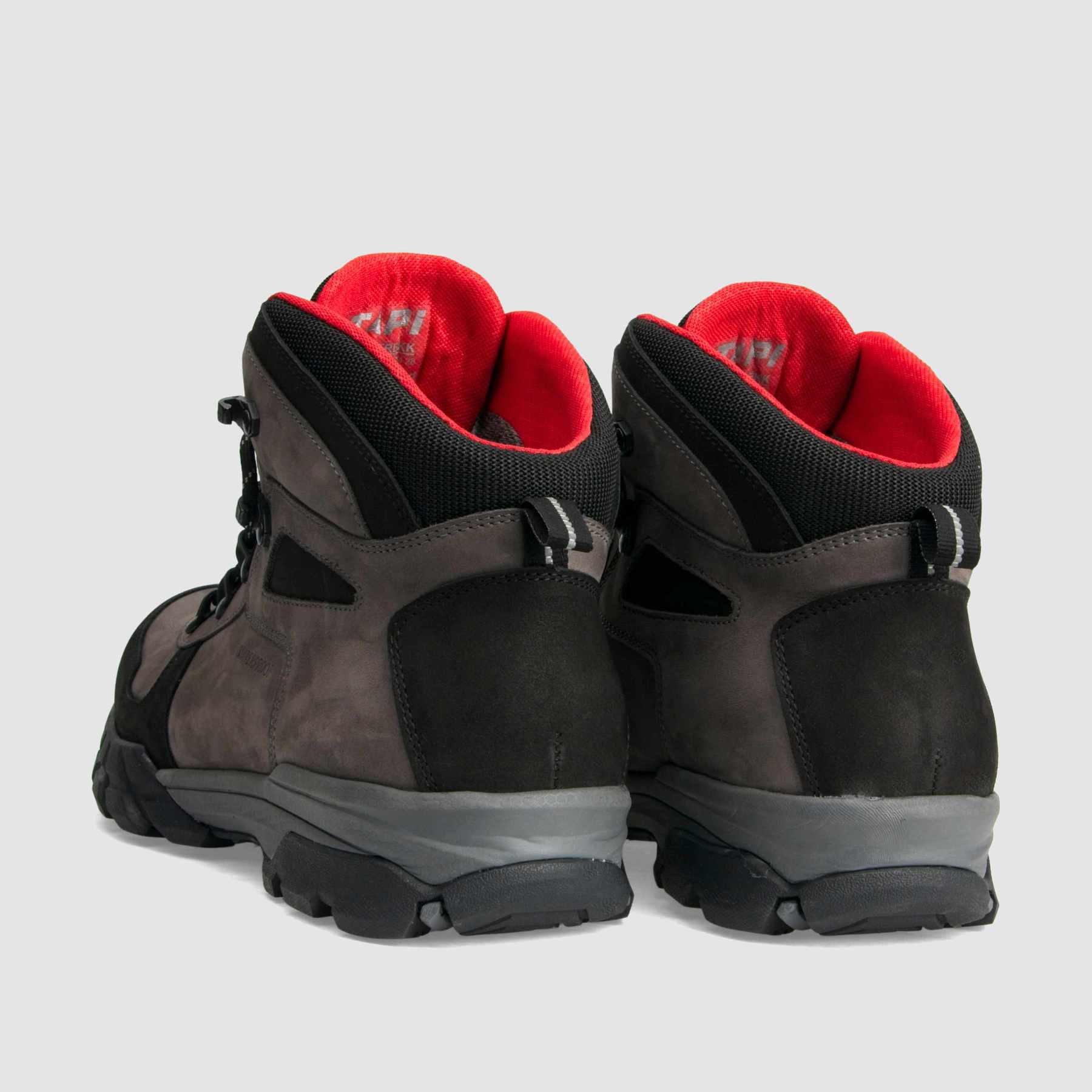 Trzewik trekkingowy TAPI A-9153 szary nubuk wodoodporny