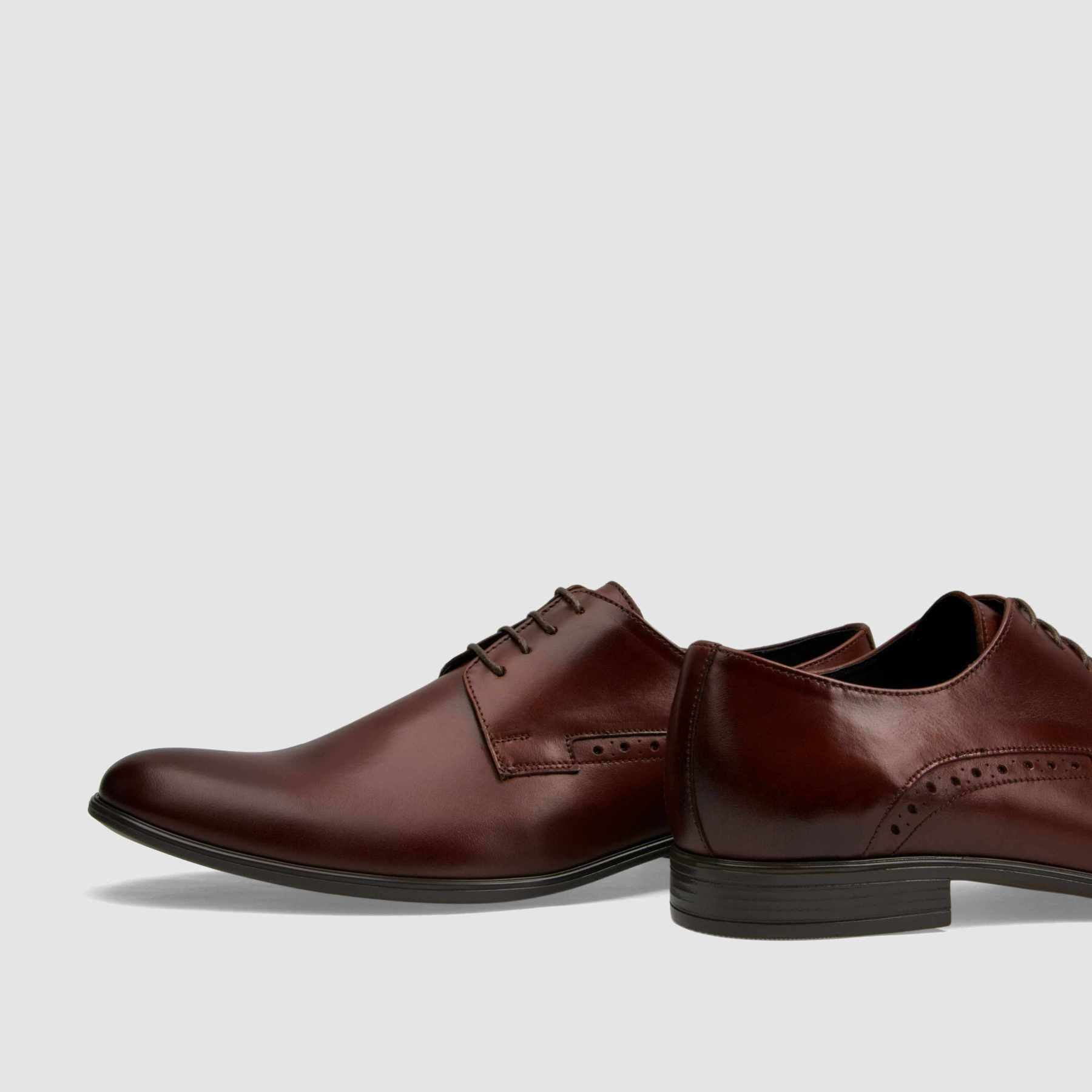 TAPI AA-6448 formal shoes, brown smooth leather