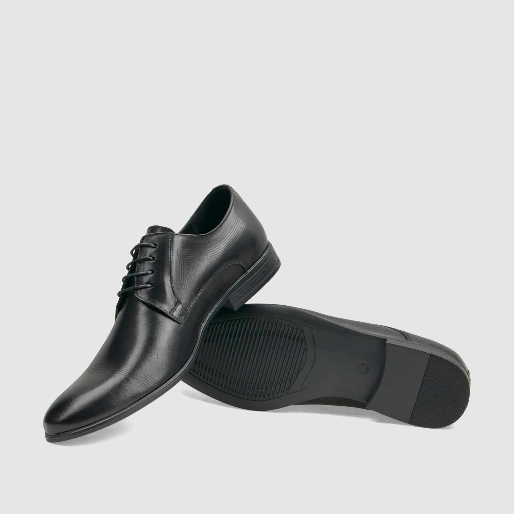TAPI AB-5968 formal shoe, black grain leather