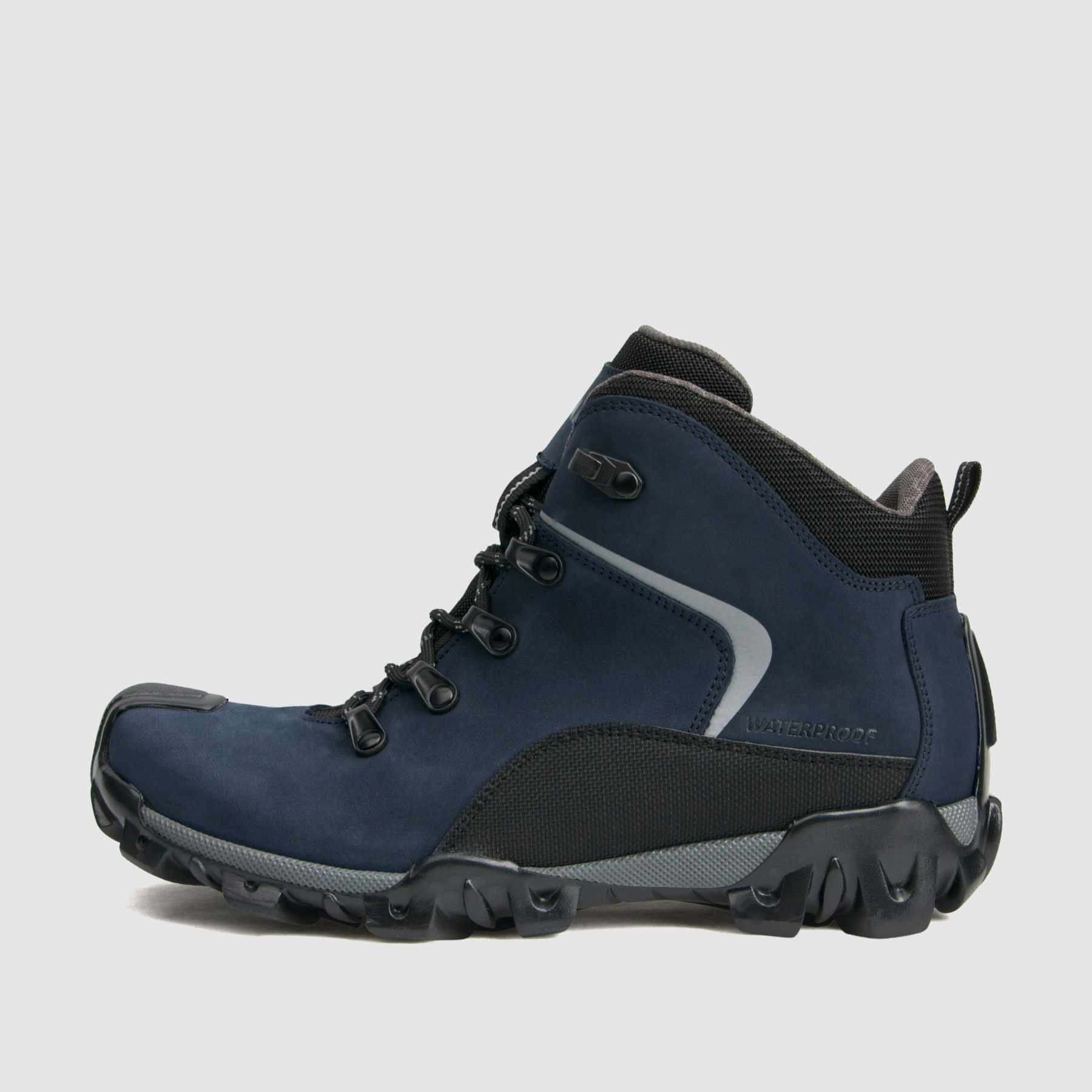 Trzewik trekkingowy TAPI F-9012 granatowy nubuk wodoodporny