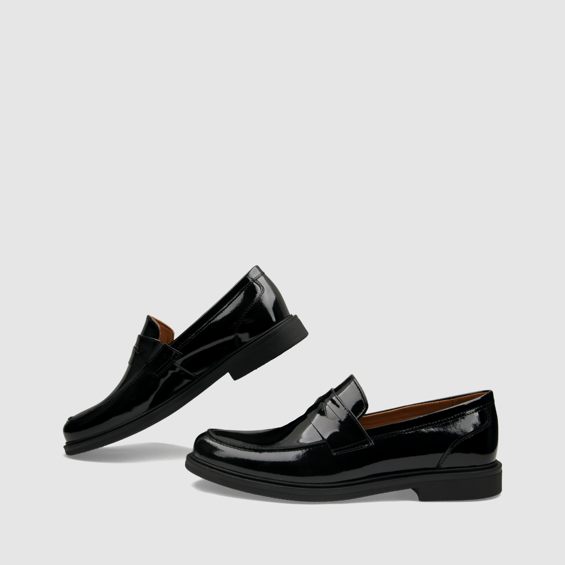 Loafer TAPI D - 7542 czarna licowa skóra - TAPI nero - Półbuty eleganckie wzuwane - Czarny - 6