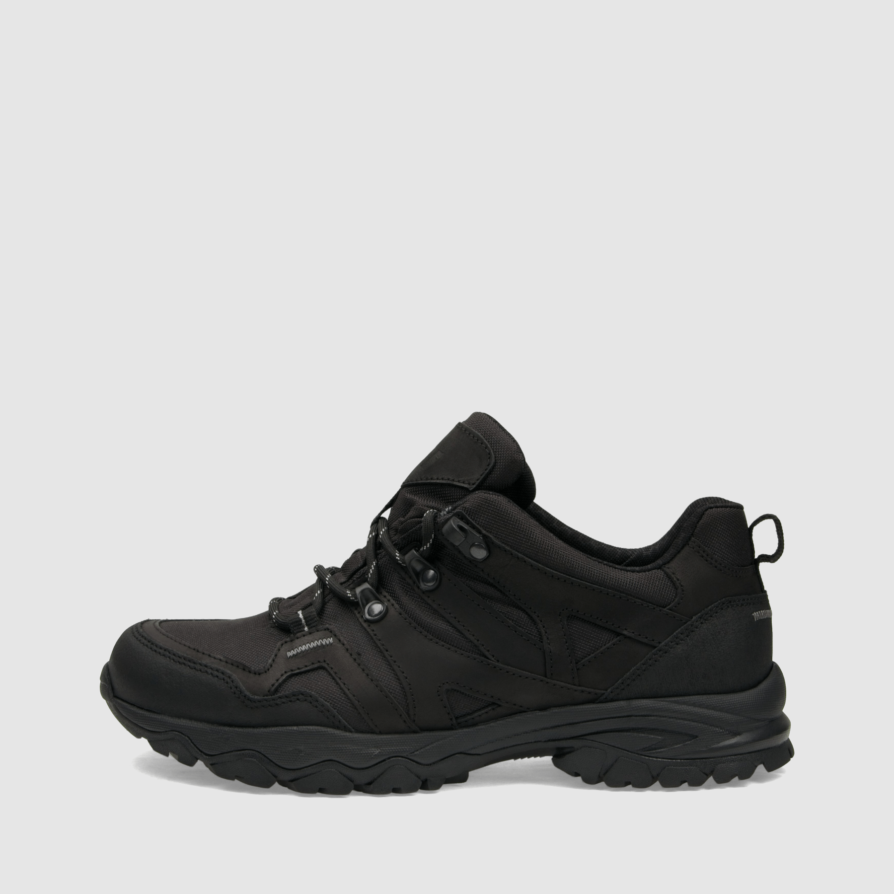 Półbut trekkingowy TAPI J - 9219 - czarna olejowana skóra - TAPI nero - Półbuty trekkingowe męskie - Czarny - 1