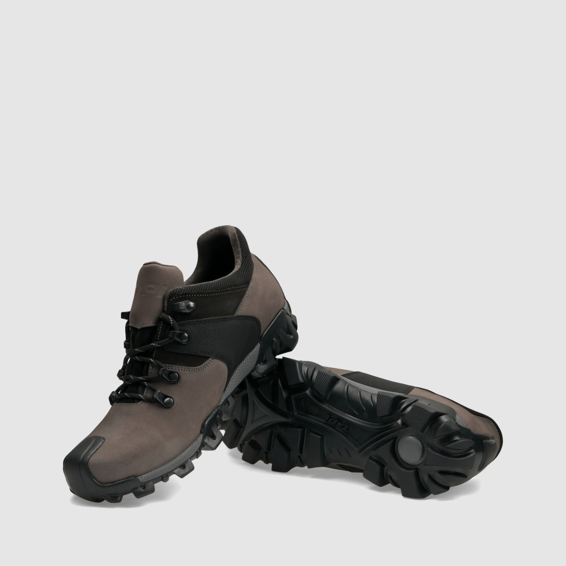 Półbut trekkingowy TAPI K - 2107 - szara nubukowa skóra - TAPI nero - Półbuty trekkingowe męskie - Szary - 7