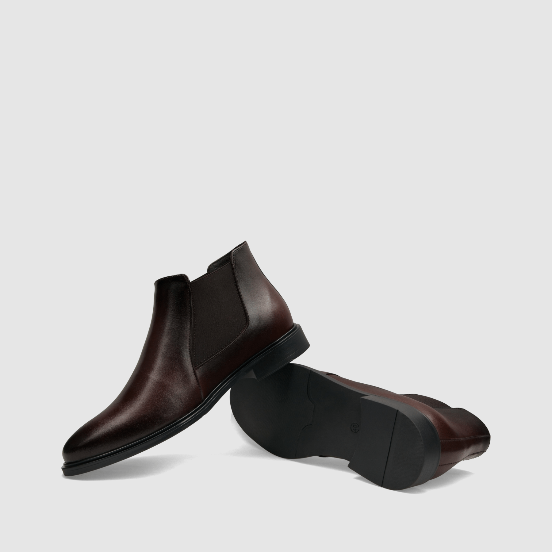 Sztyblety eleganckie TAPI G - 2410 ciemna brązowa licowa skora - TAPI nero - Sztyblety eleganckie - Brązowy - 7