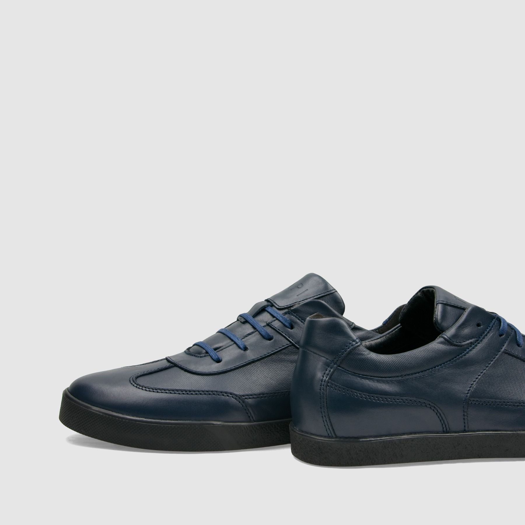 Trampki TAPI A - 7693 granatowa licowa skóra - TAPI nero - Trampki - Granatowy - 5