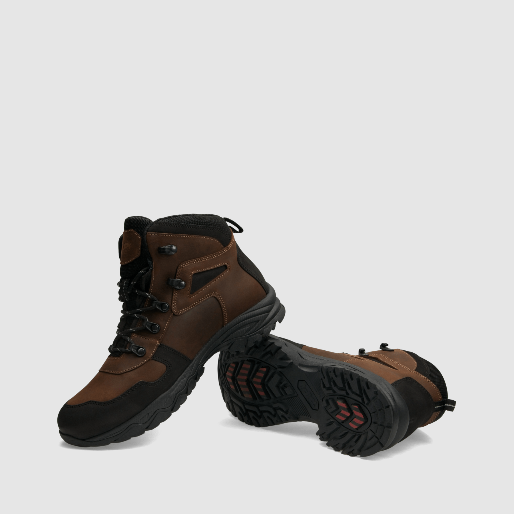 Trzewik trekkingowy TAPI G - 9153 ciemno brązowa olejowana skóra - TAPI nero - Trzewiki trekkingowe męskie - Brązowy - 7