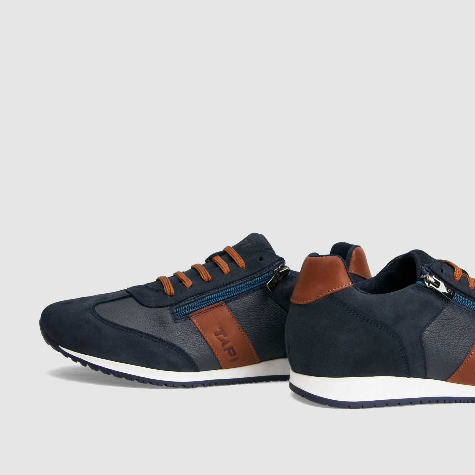 Sneakers | Lasted | Zipper | 7388 - TAPI nero - B2B - 40 - 5