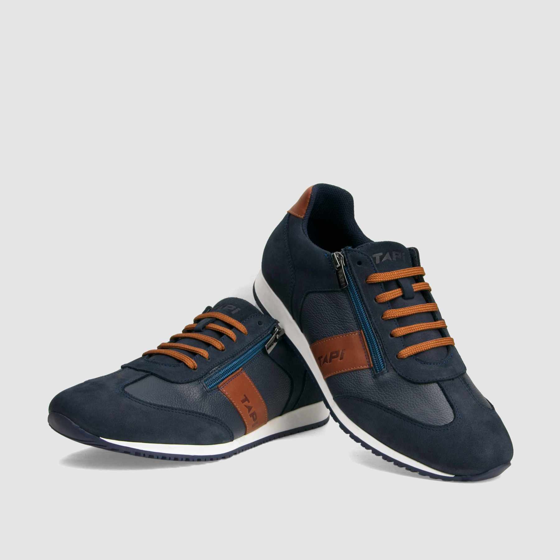 Sneakers | Lasted | Zipper | 7388 - TAPI nero - B2B - 40 - 4