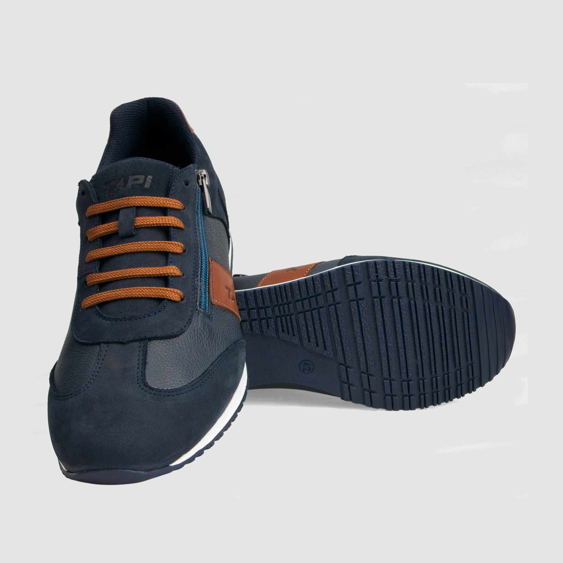 Sneakers | Lasted | Zipper | 7388 - TAPI nero - B2B - 40 - 3