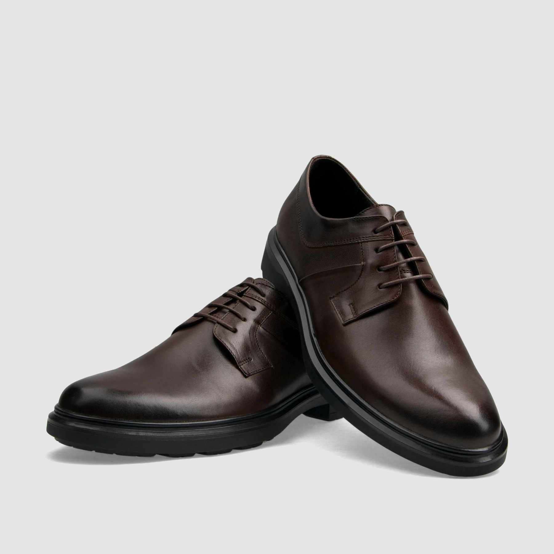 TAPI A-7476 formal shoe, brown smooth leather