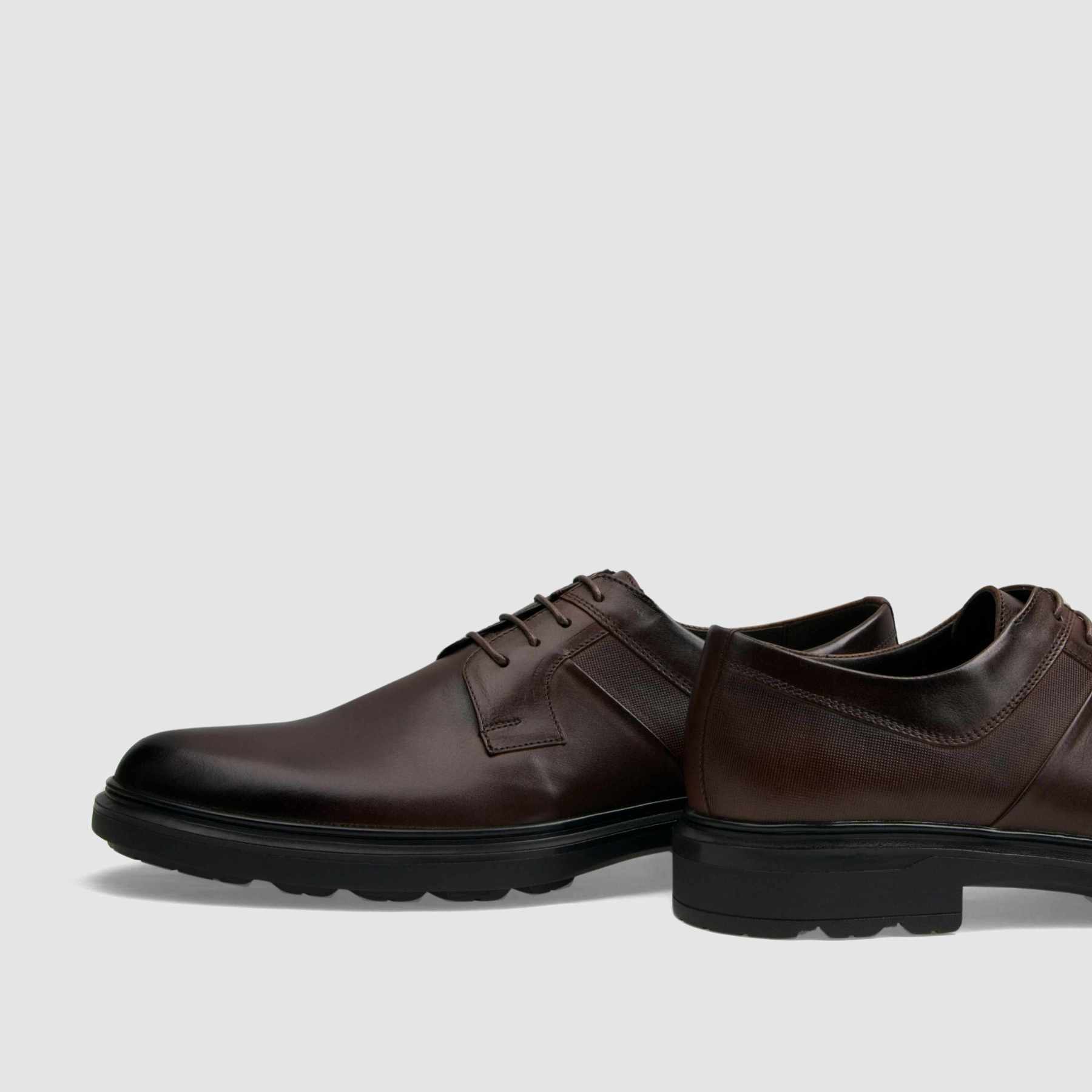 TAPI A-7476 formal shoe, brown smooth leather