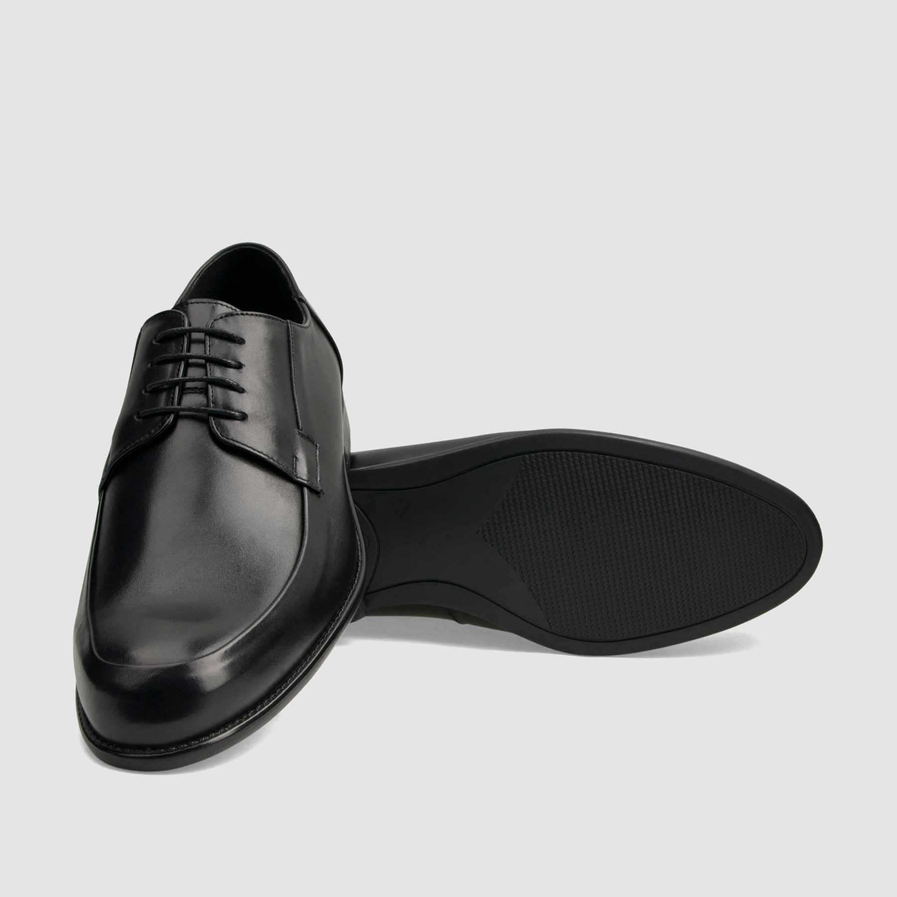 TAPI A-7256 formal shoe, black grain leather 