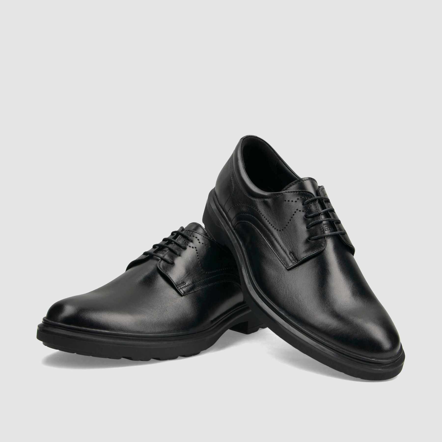 TAPI A-7455 formal shoe, black grain leather 