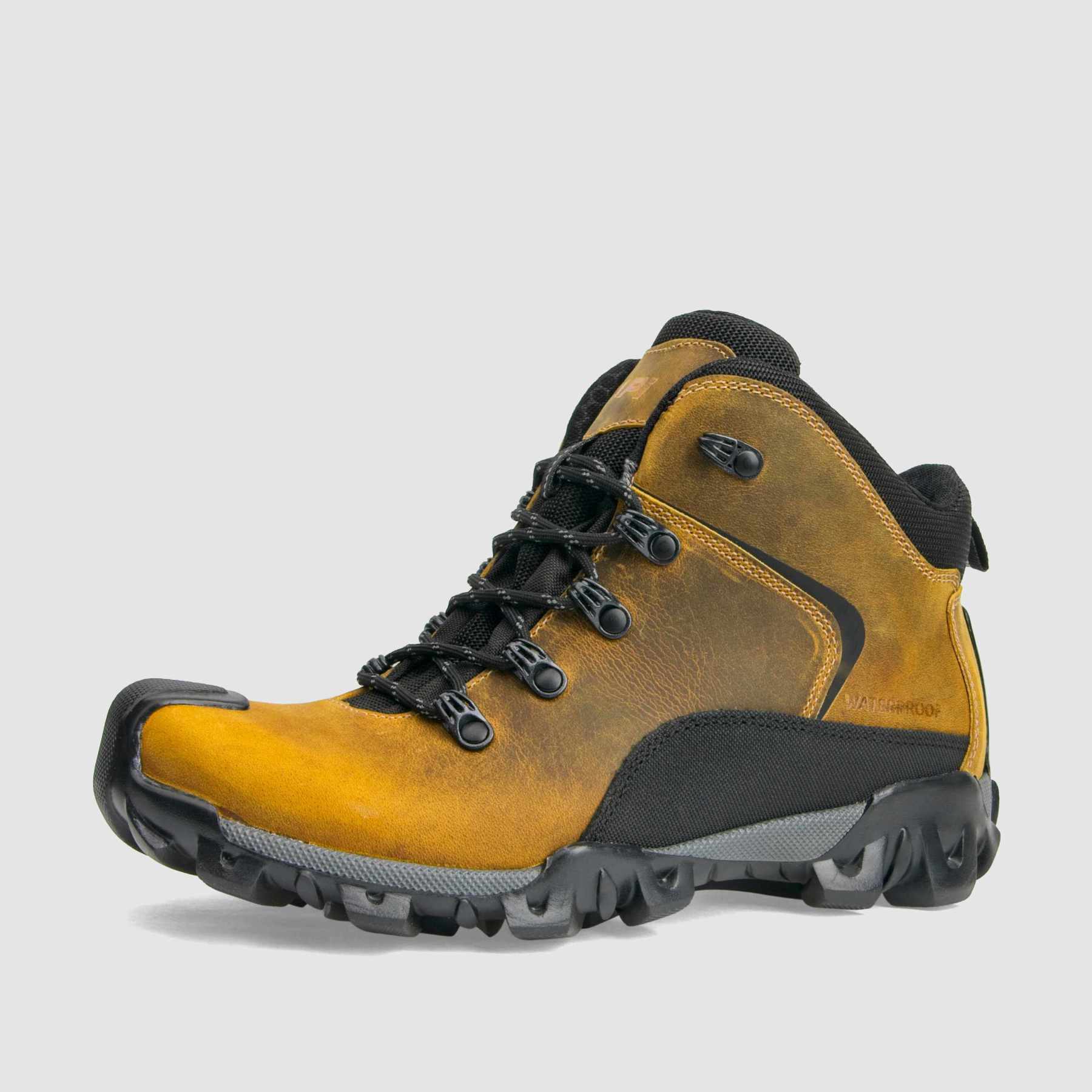 TAPI A-9012 trekking boot, yellow oiled leather, waterproof 