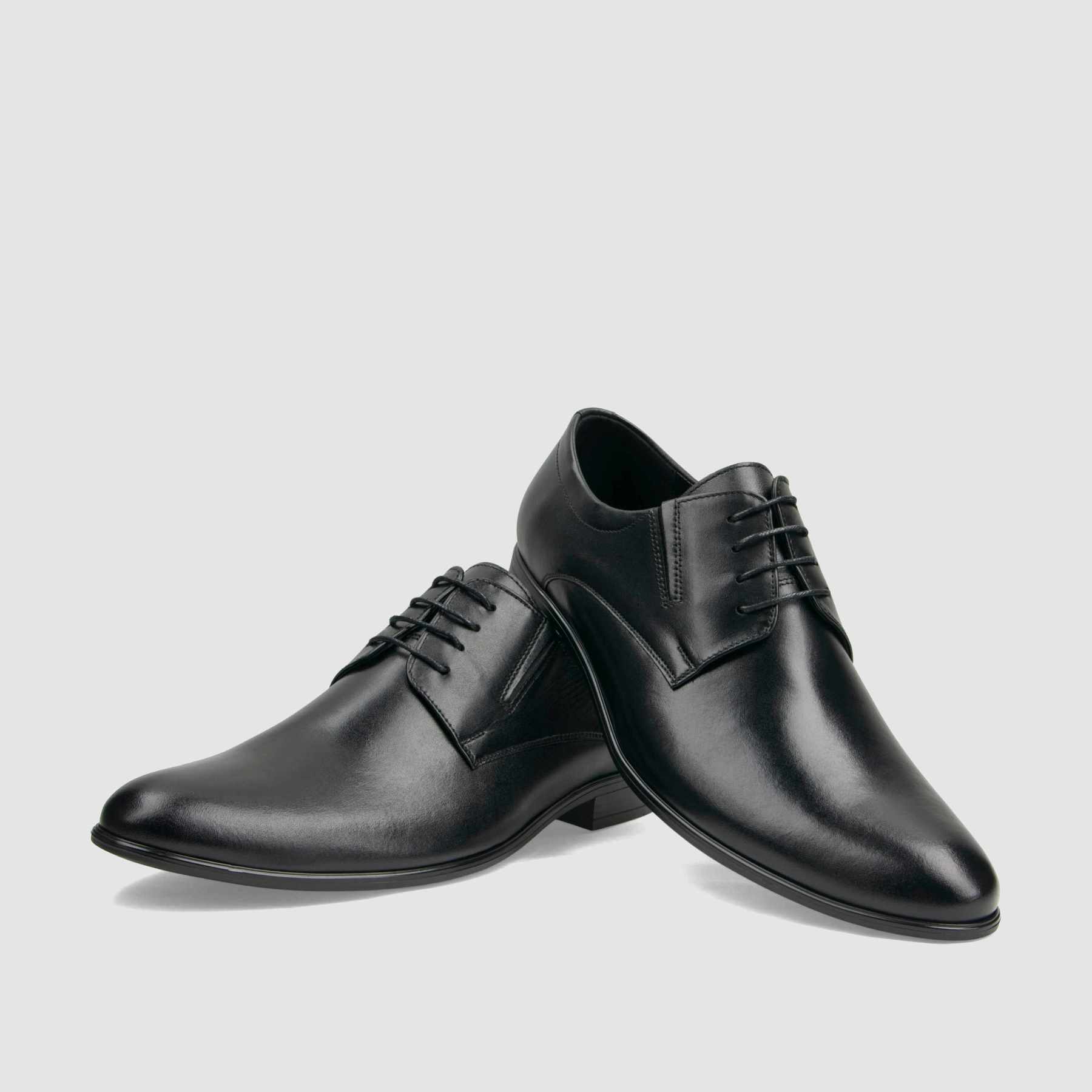 TAPI AR-5672 formal shoe, black grain leather 