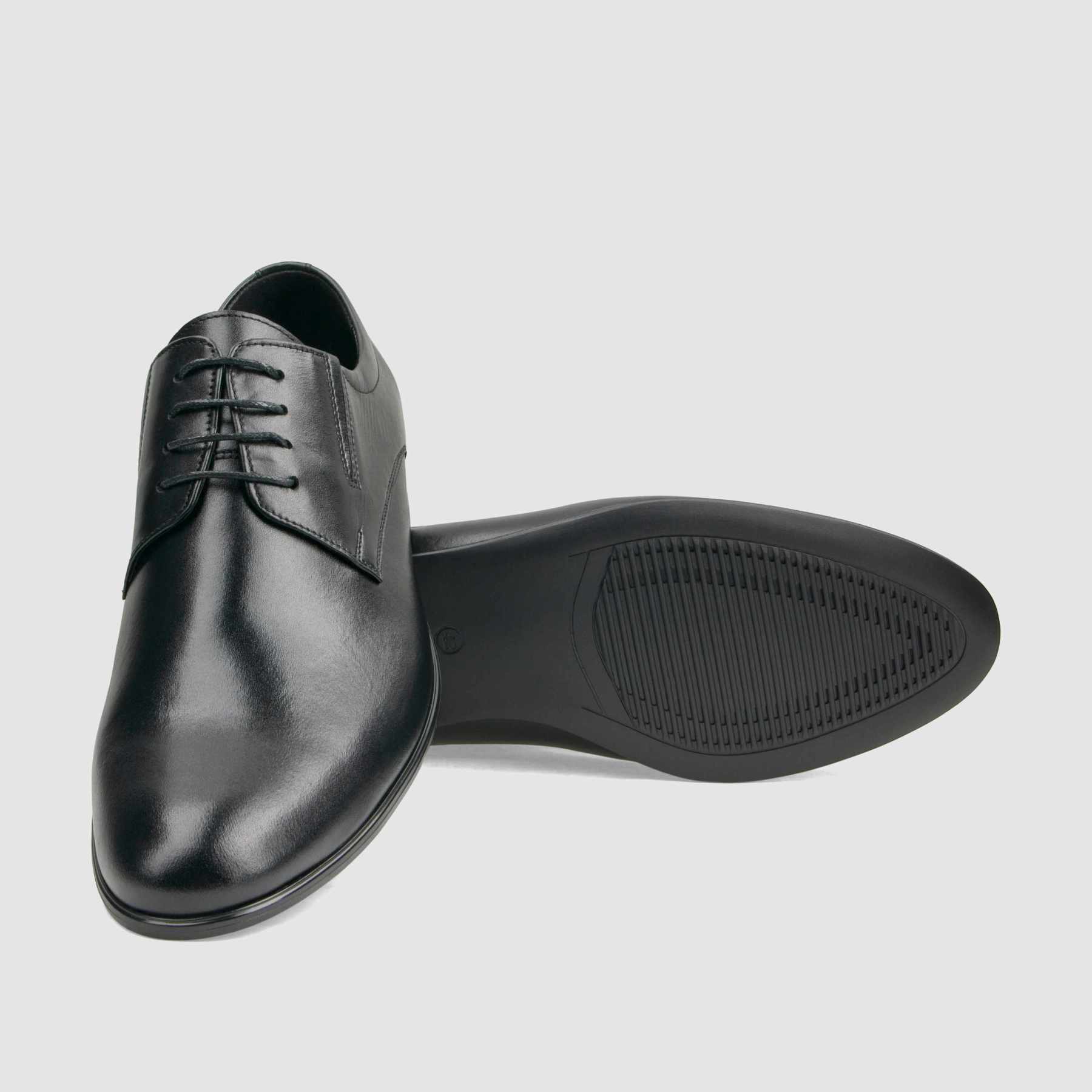 TAPI AR-5672 formal shoe, black grain leather 