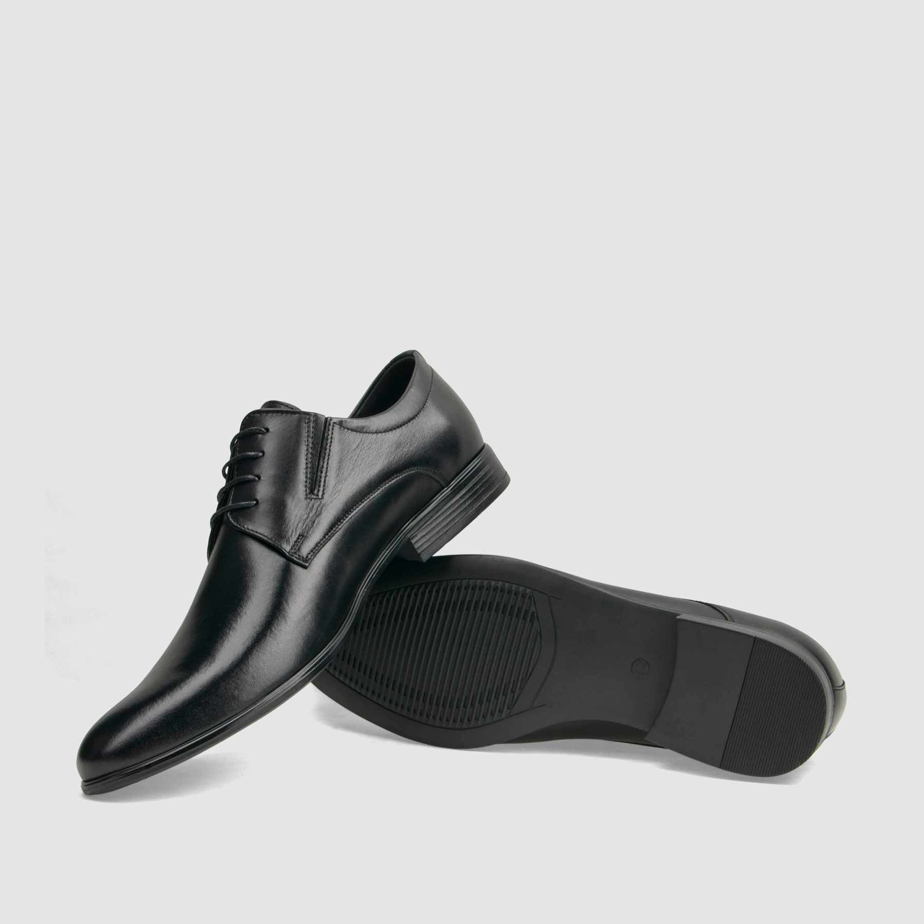 TAPI AR-5672 formal shoe, black grain leather 