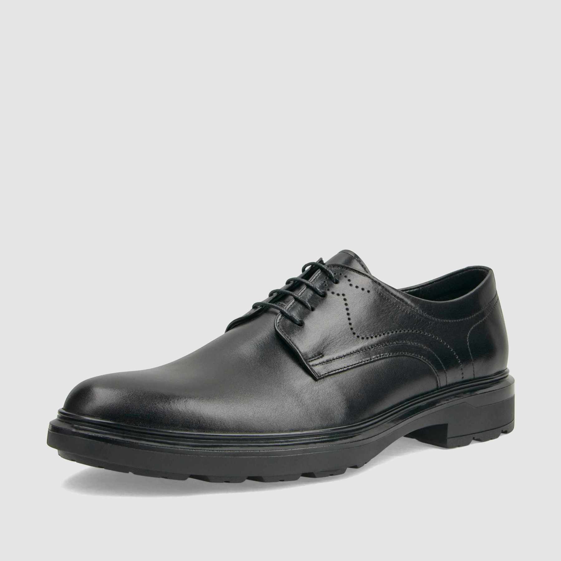 TAPI C-7455 formal shoe, black grain leather