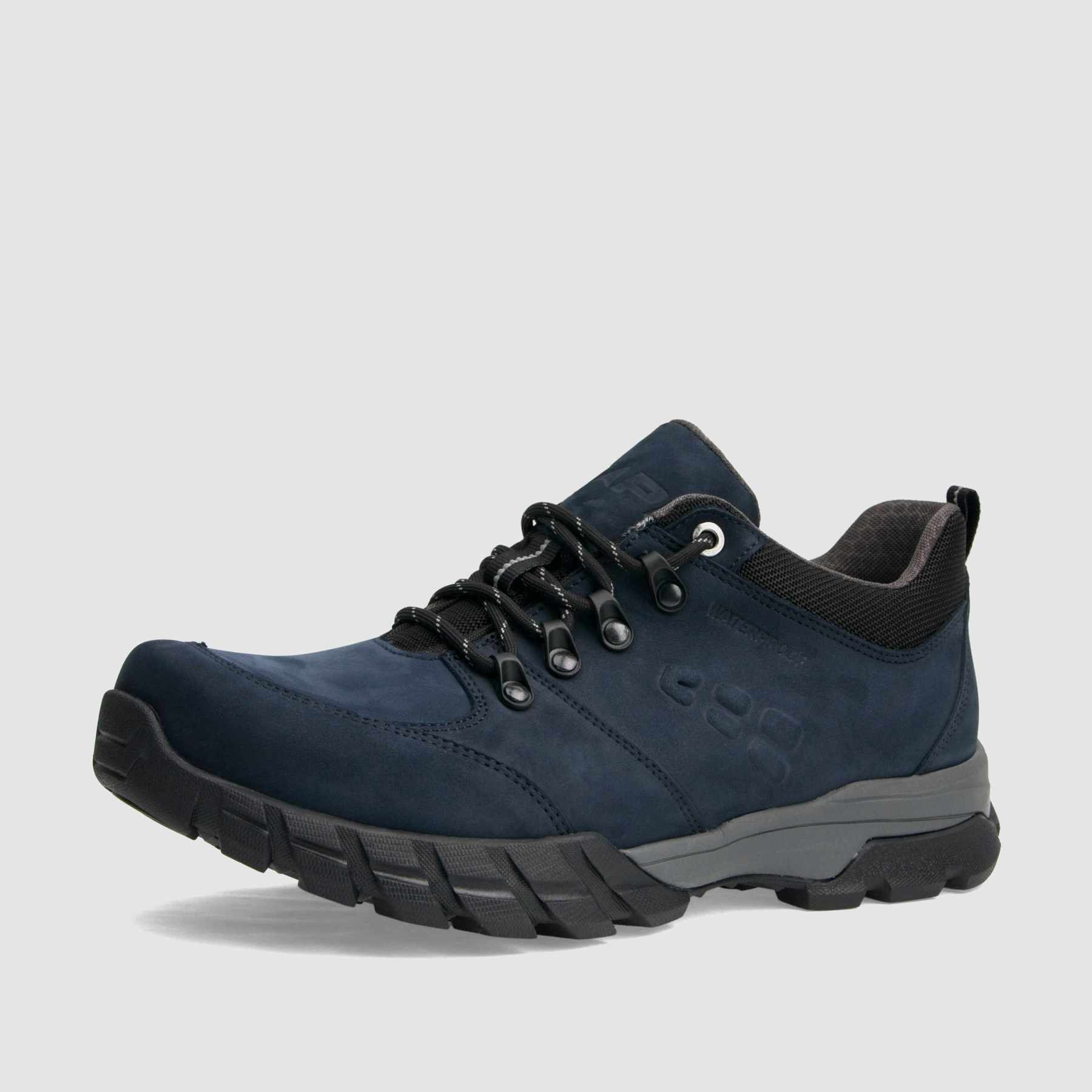 TAPI C-9156 trekking shoes, navy blue, waterproof nubuck 