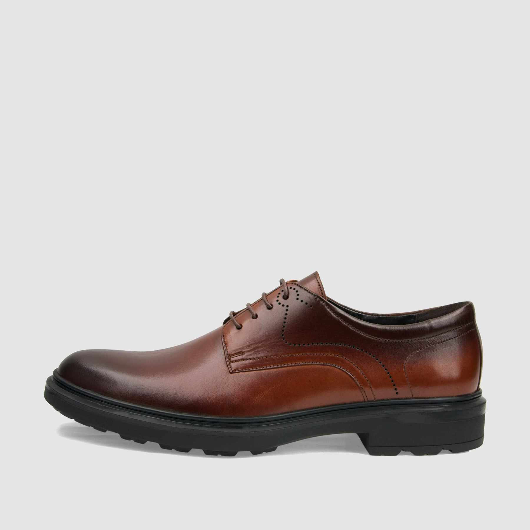 TAPI formal shoes D-7455 brown smooth leather