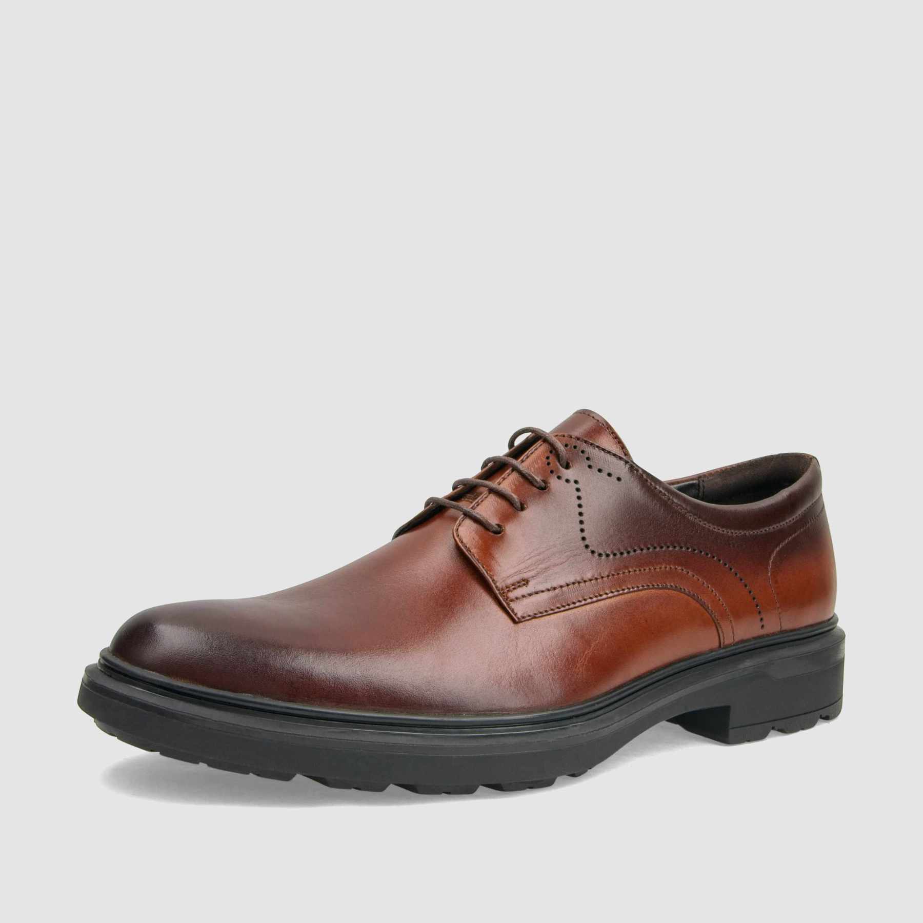 TAPI formal shoes D-7455 brown smooth leather