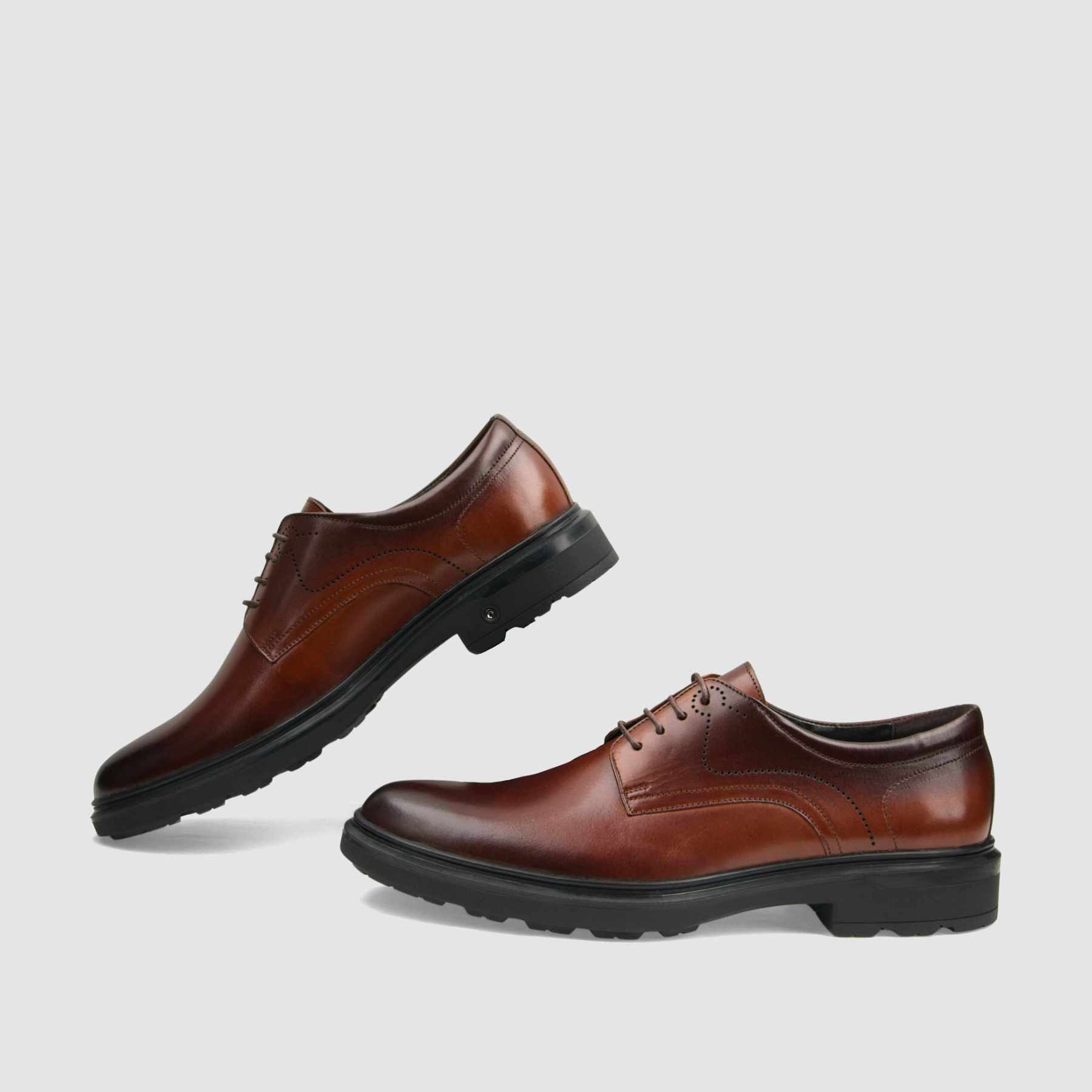 TAPI formal shoes D-7455 brown smooth leather