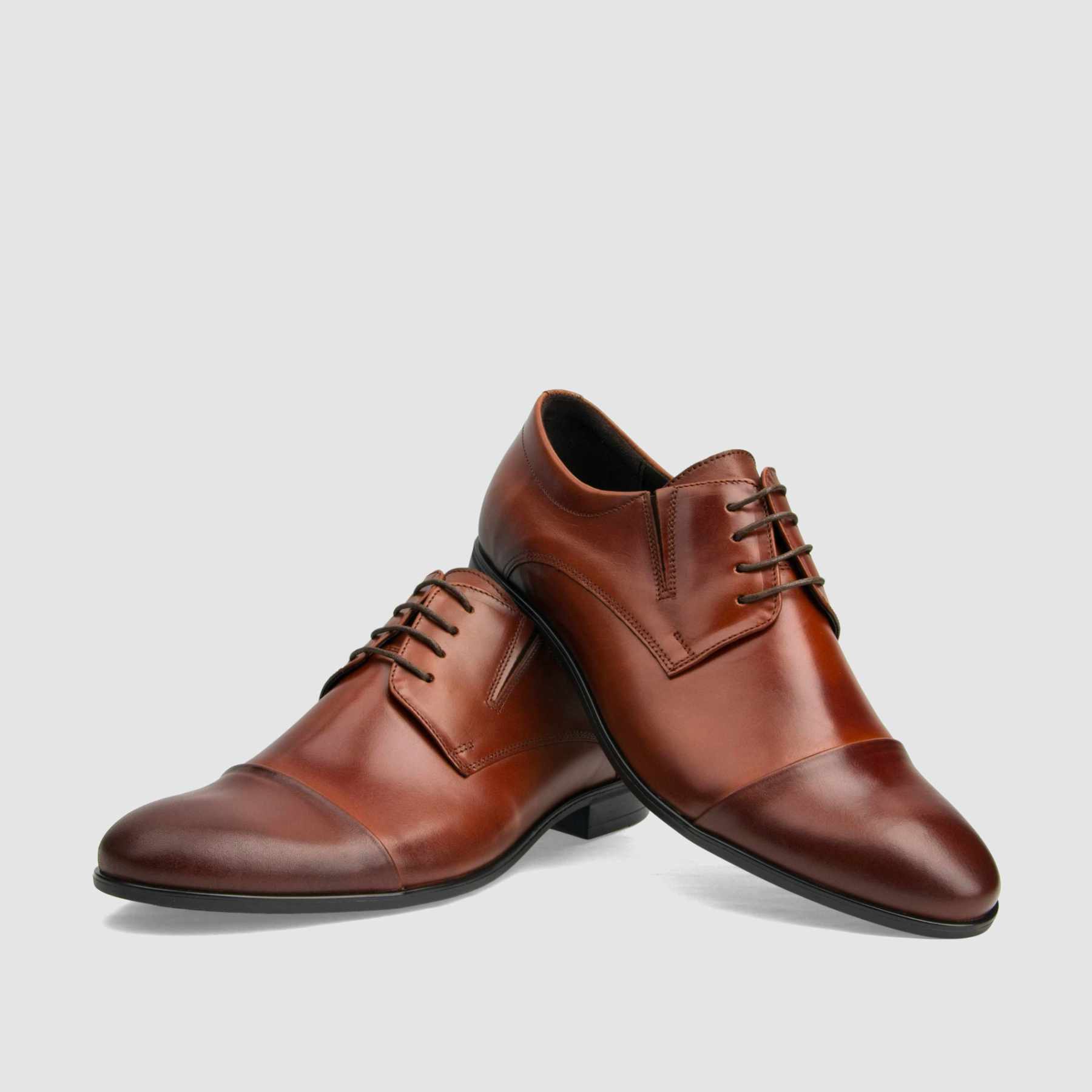 TAPI E-7170 formal shoe, brown smooth leather