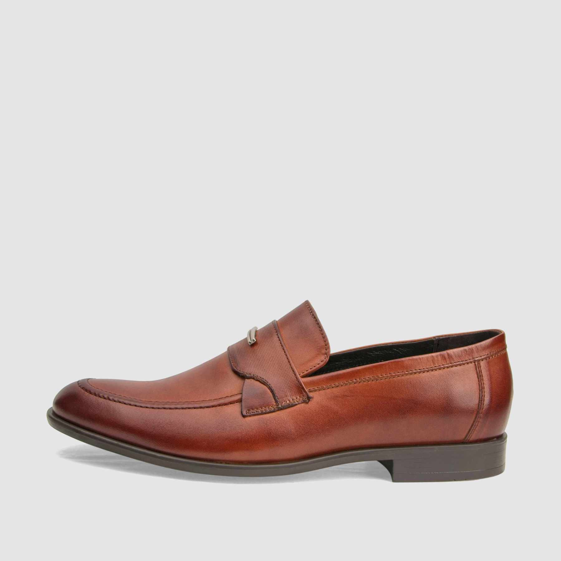 TAPI formal shoes J-6751 brown smooth leather