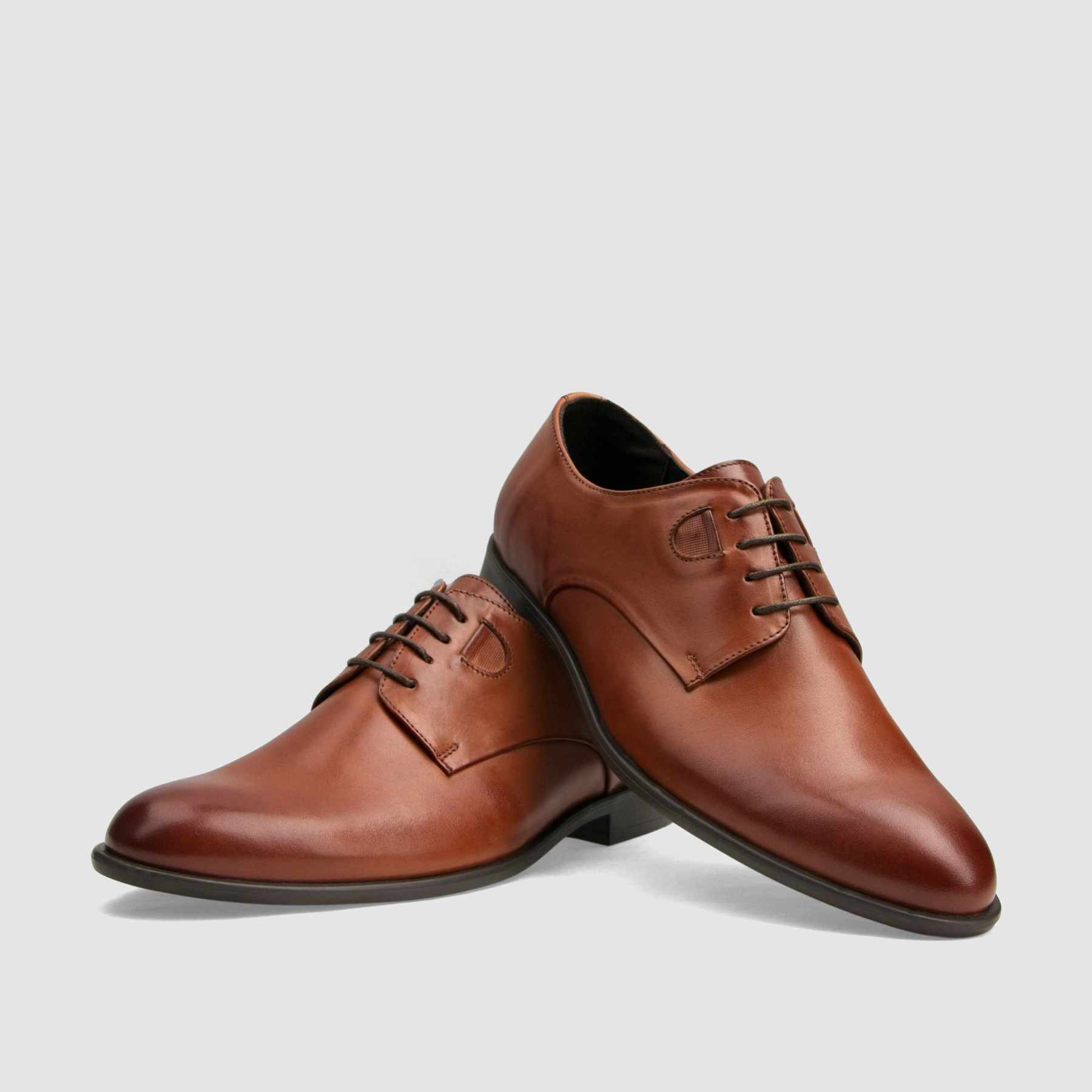 TAPI formal shoes L-7205 brown smooth leather