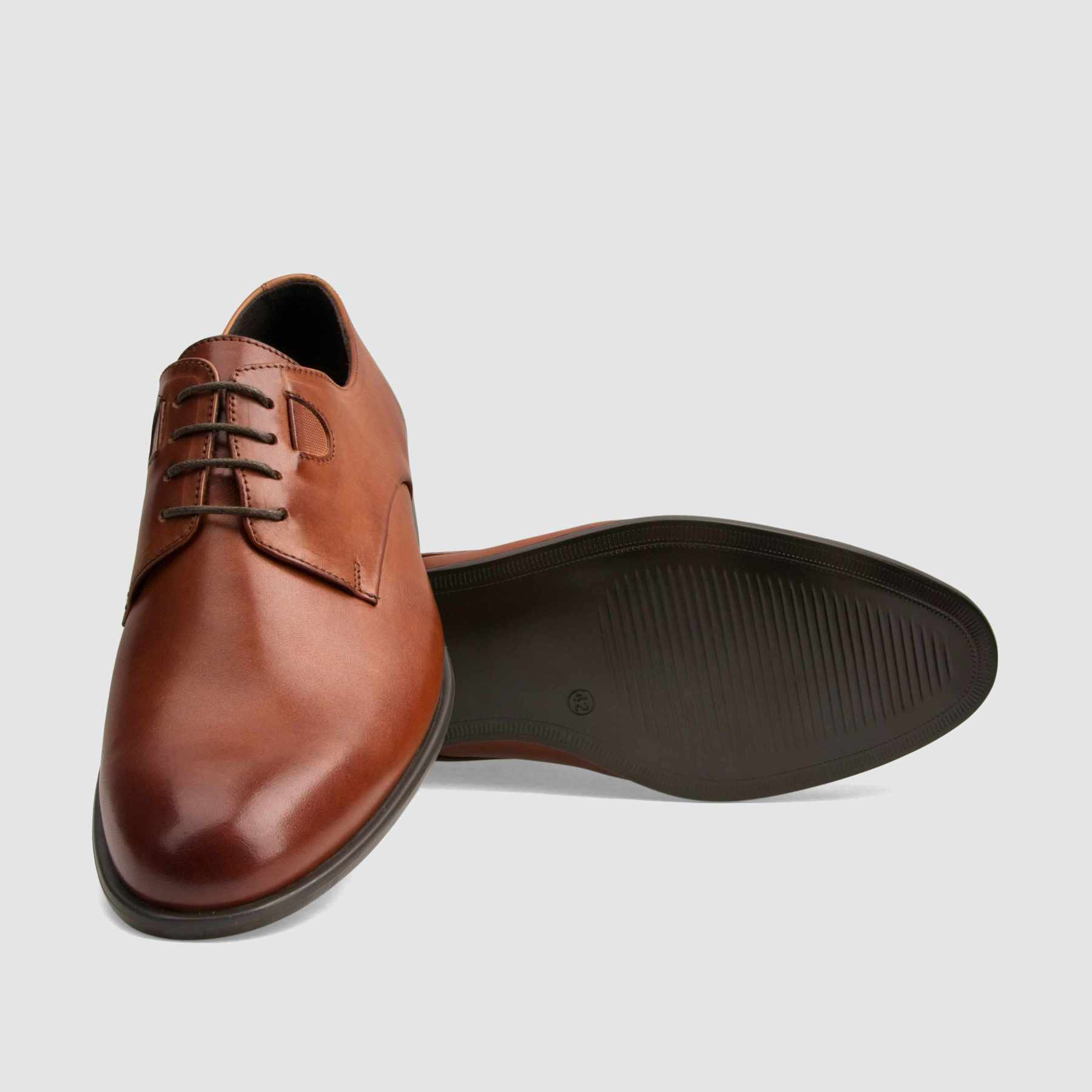 TAPI formal shoes L-7205 brown smooth leather