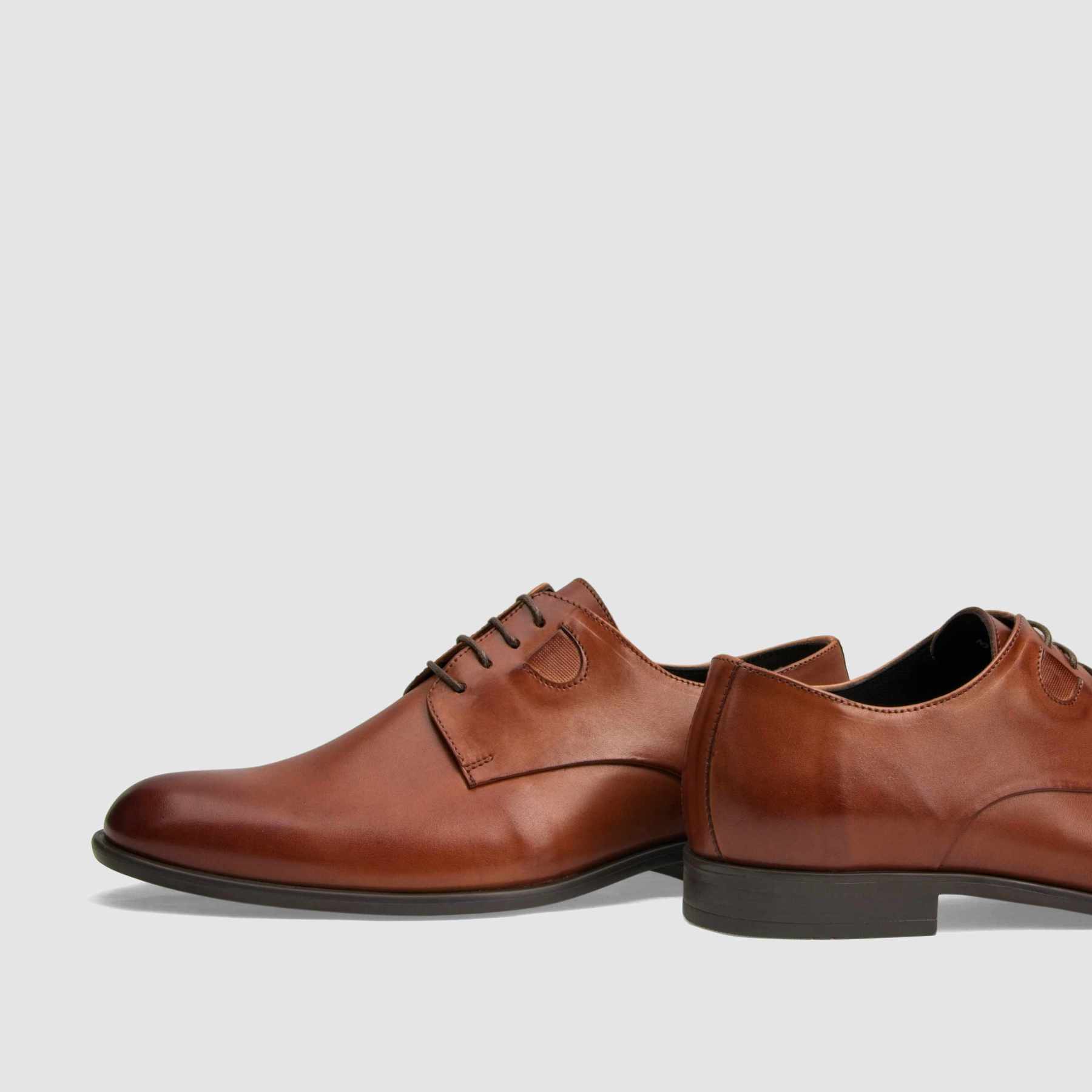 TAPI formal shoes L-7205 brown smooth leather