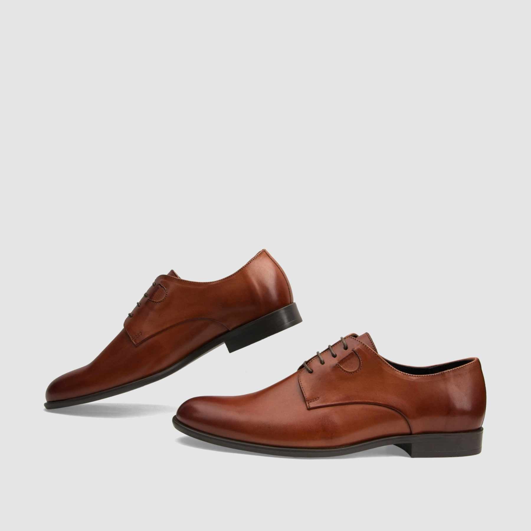 TAPI formal shoes L-7205 brown smooth leather