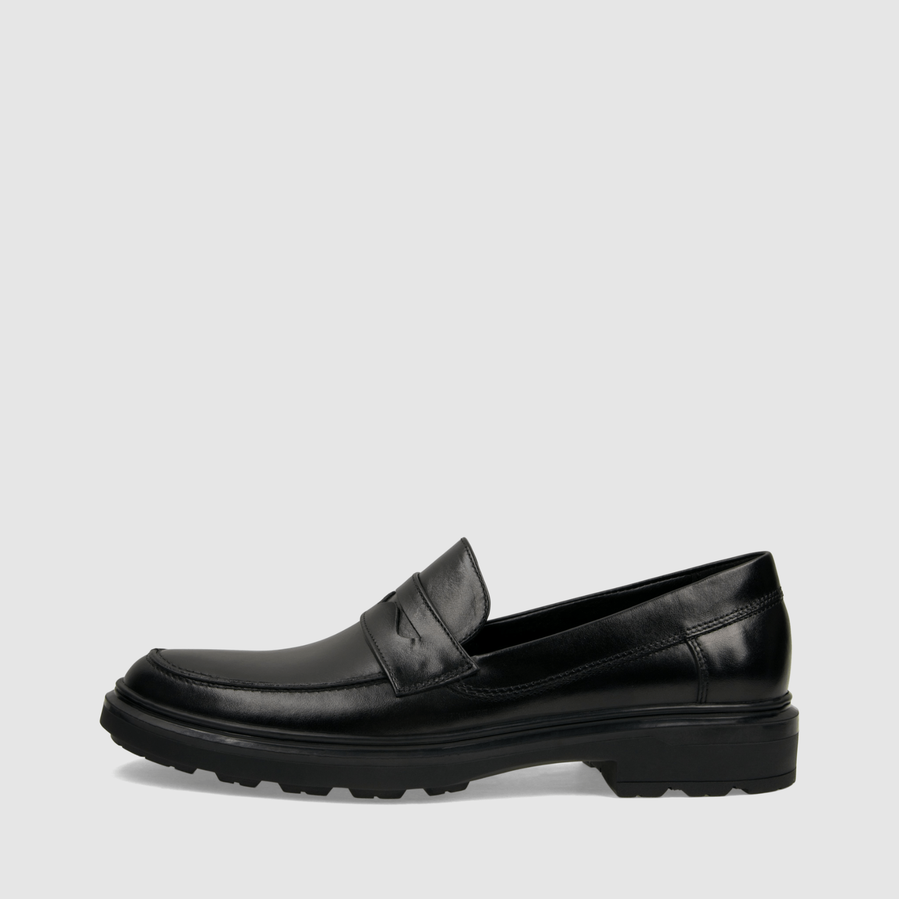 Loafers TAPI B - 7550 czarna licowa skóra - TAPI nero - Półbuty eleganckie wzuwane - Czarny - 2
