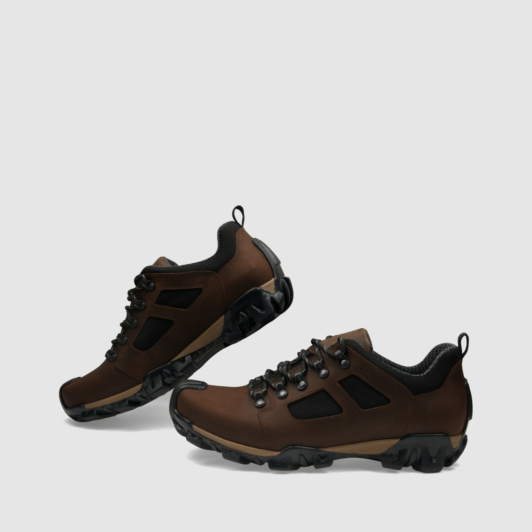 Półbut trekkingowy TAPI G - 9118 - ciemno brązowa olejowana skóra - TAPI nero - Półbuty trekkingowe męskie - Brązowy - 6