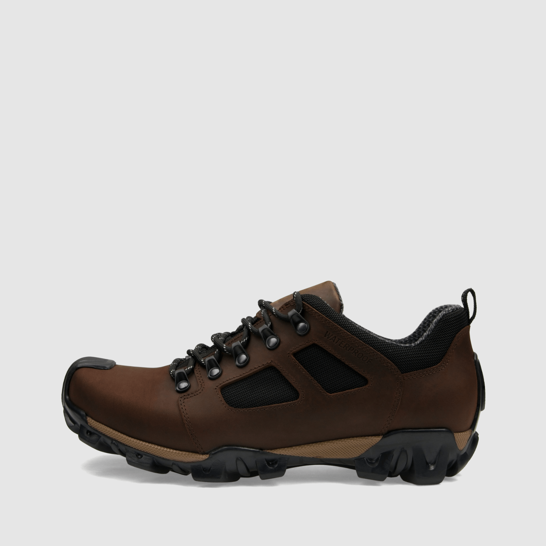 Półbut trekkingowy TAPI G - 9118 - ciemno brązowa olejowana skóra - TAPI nero - Półbuty trekkingowe męskie - Brązowy - 2