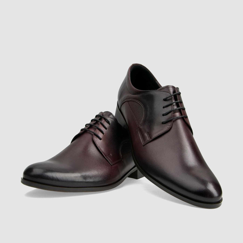 Lace-up shoes burgundy A-6522-535