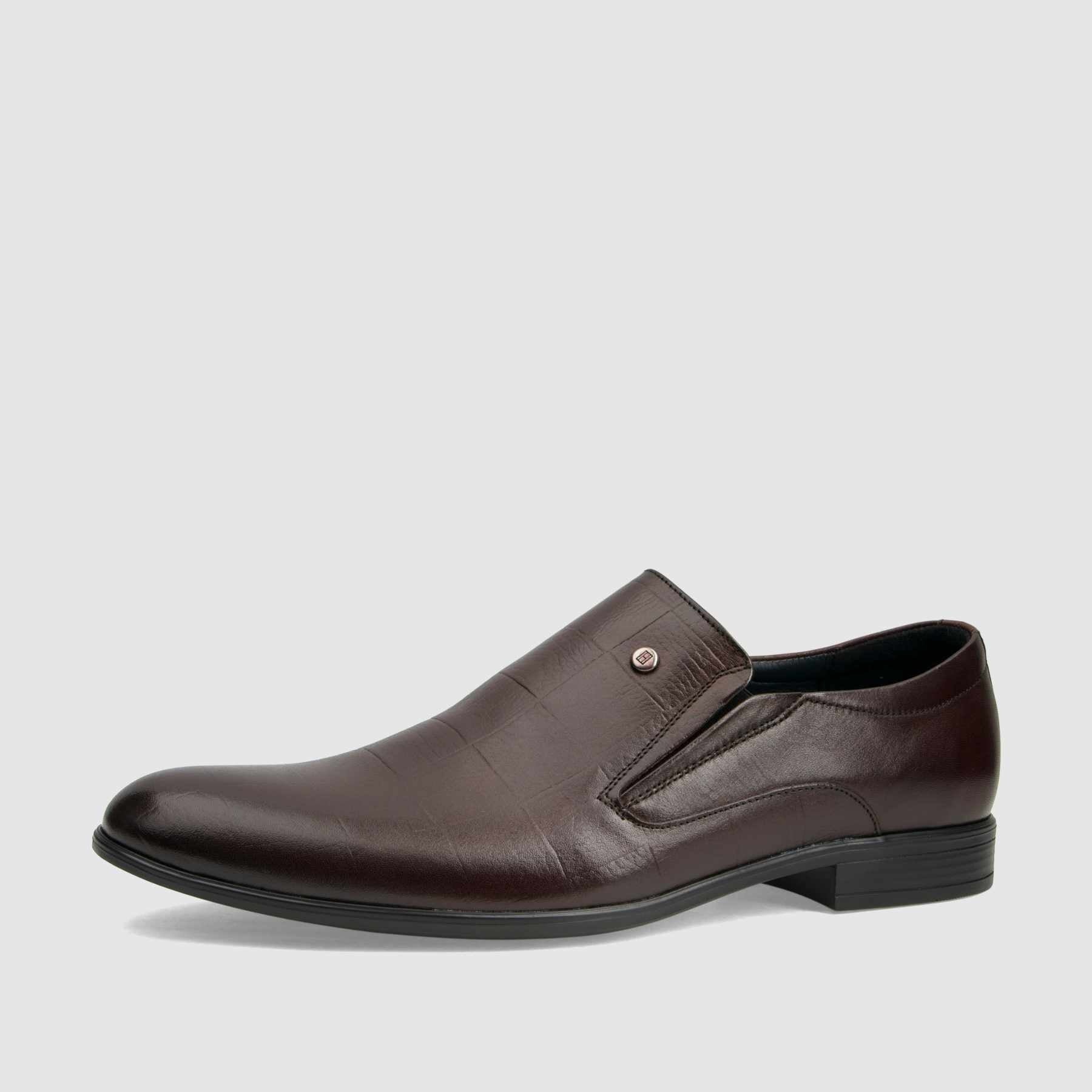 TAPI formal shoe G-6048 burgundy grain embossed leather